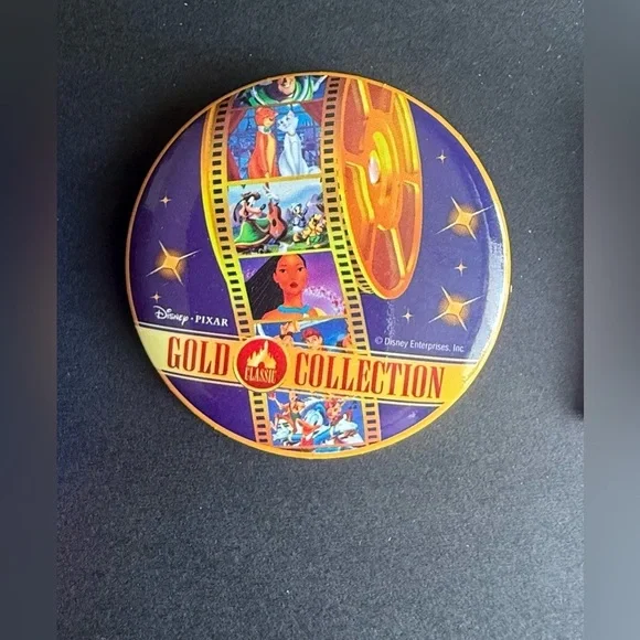 vintage Disney Easter Videos VHS pins pinback 3 Pieces - Picture 3 of 5